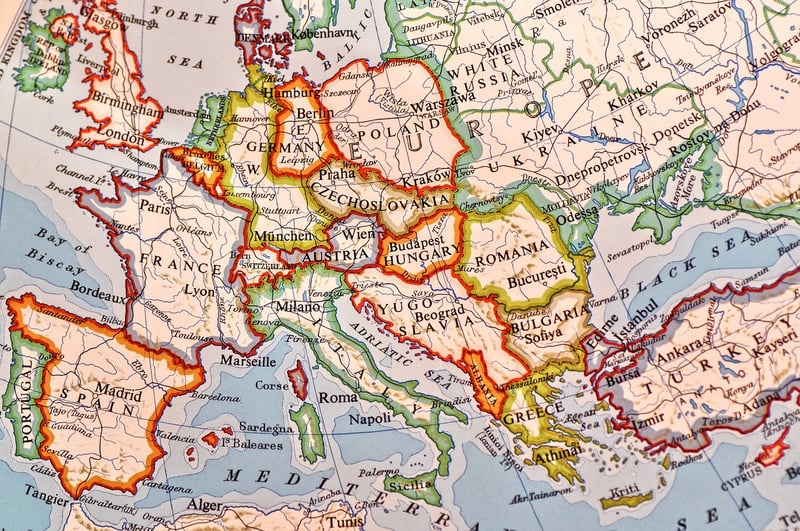 Map of Netherlands